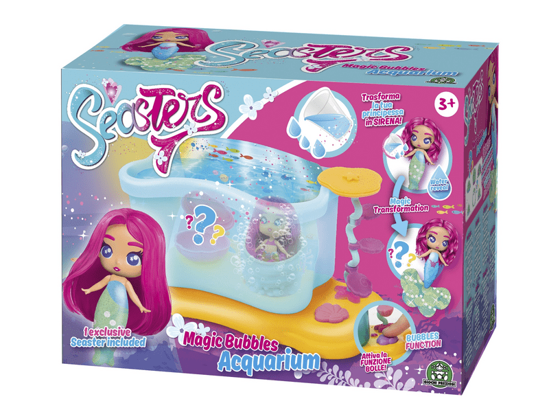 Seasters - Sellőlányok Bubble Akvárium meglepetés szett (EAT01000)