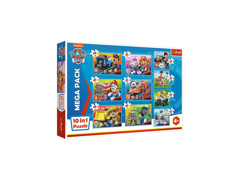 Trefl 10 az 1-ben Mancs őrjárat Puzzle