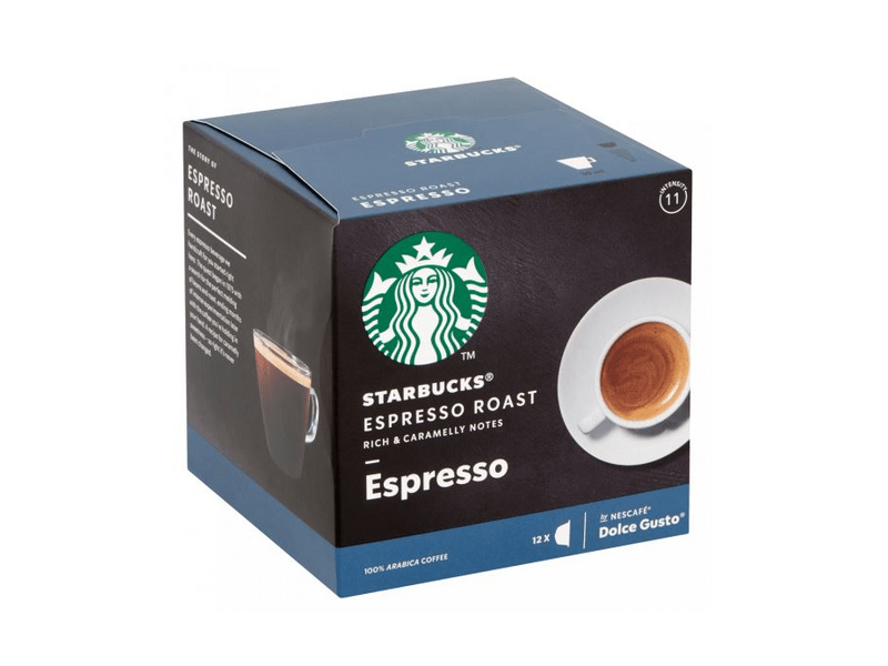 Starbucks by Nescafé Dolce Gusto Espresso Roast Kávékapszula, 12 db