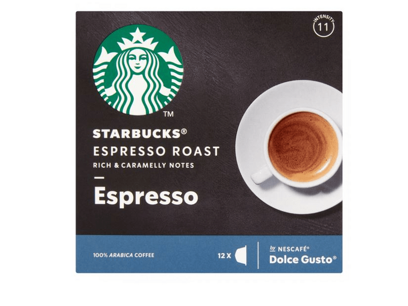 Starbucks by Nescafé Dolce Gusto Espresso Roast Kávékapszula, 12 db