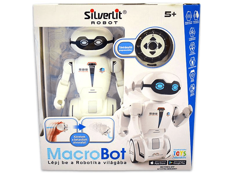 Silverlit MacroBot interaktív robot (69273)