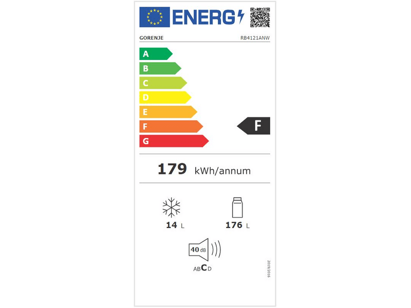 GORENJE RB 4121 ANW Egyajtós hűtőszekrény