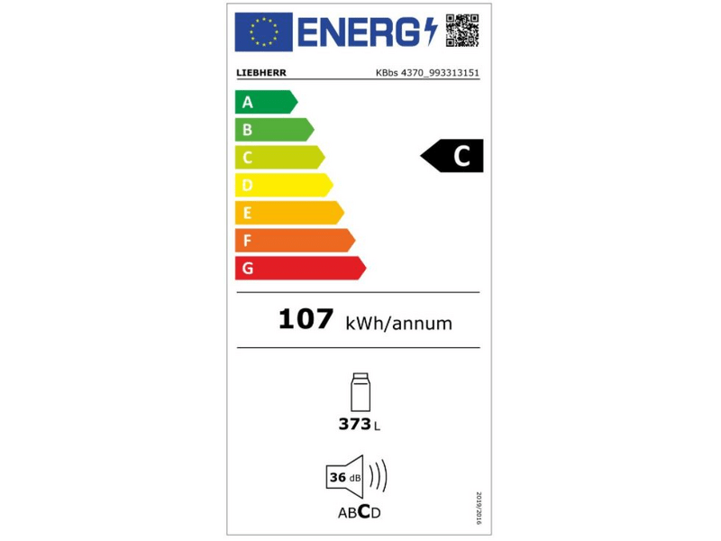 Liebherr KBbs 4370 Premium BioFresh Egyajtós hűtőszekrény