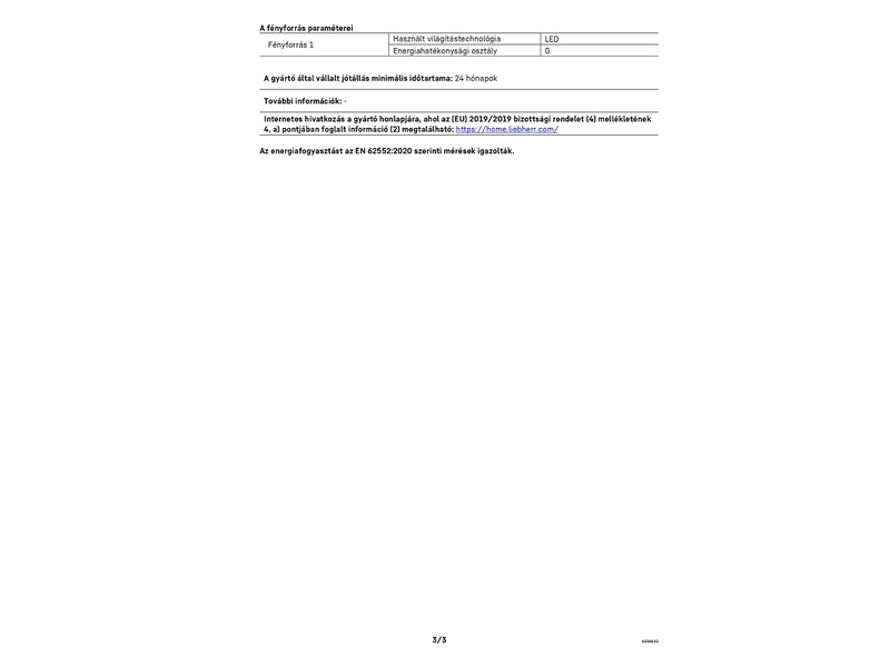 Liebherr CBNBS 4835-21 Alulfagyasztós kombinált hűtőszekrény