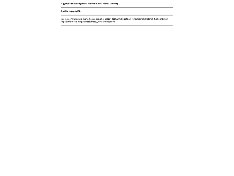 Whirlpool W4D7 BC2 Négyajtós Quadrio, Alulfagyasztós hűtőszekrény