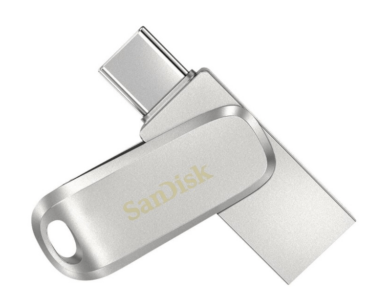 Sandisk Dual Drive Luxe, Type C™, USB 3.1, 64 GB (186463)