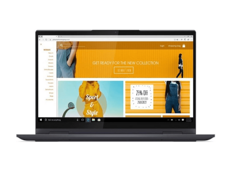 Lenovo Yoga 7 82N7001GHV (2 az 1-ben) Notebook + Windows 10