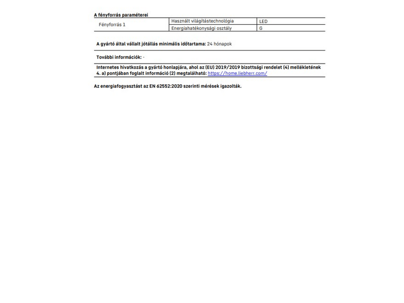 Liebherr CTP 251 Felülfagyasztós hűtőszekrény