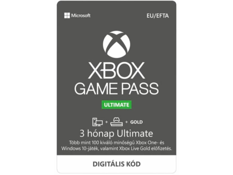 Xbox Series S 512GB + 3 Hónap Game Pass Ultimate (RRS-00010GPU)