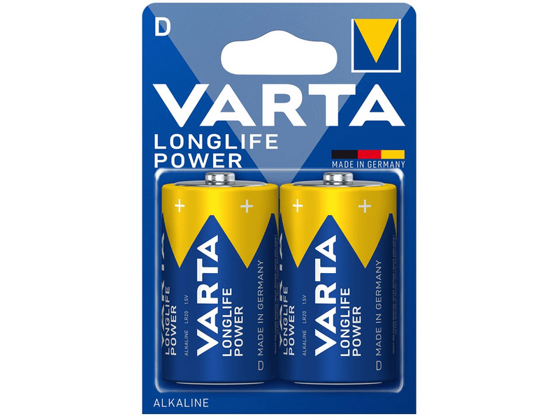 VARTA LONGLIFE POWER góliát/ D/ LR20 elem BL2