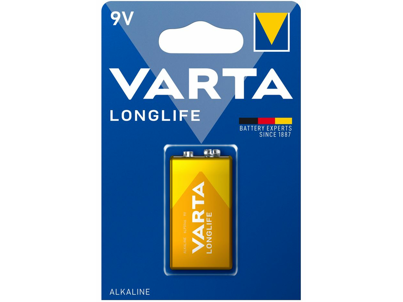 VARTA LONGLIFE 9 V-os/ E/ 6LR61 elem BL1