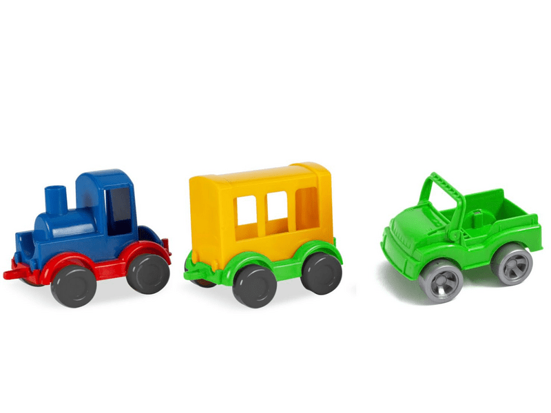 Wader Play Tracks Vasút és autópálya szett (51530)