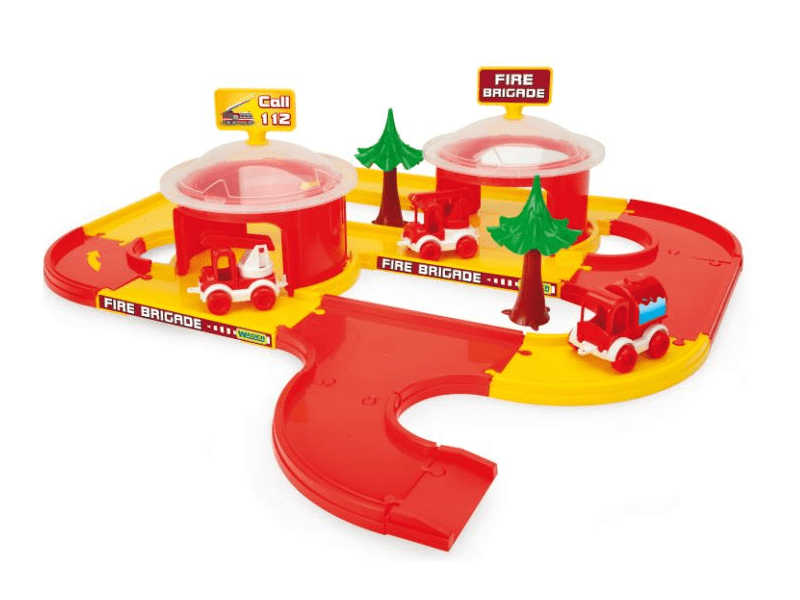Wader Play Tracks Tűzoltóság járművekkel (53510)