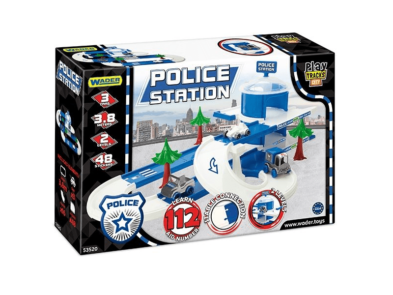 Wader Play Tracks Rendőrállomás pályaszett (53520)