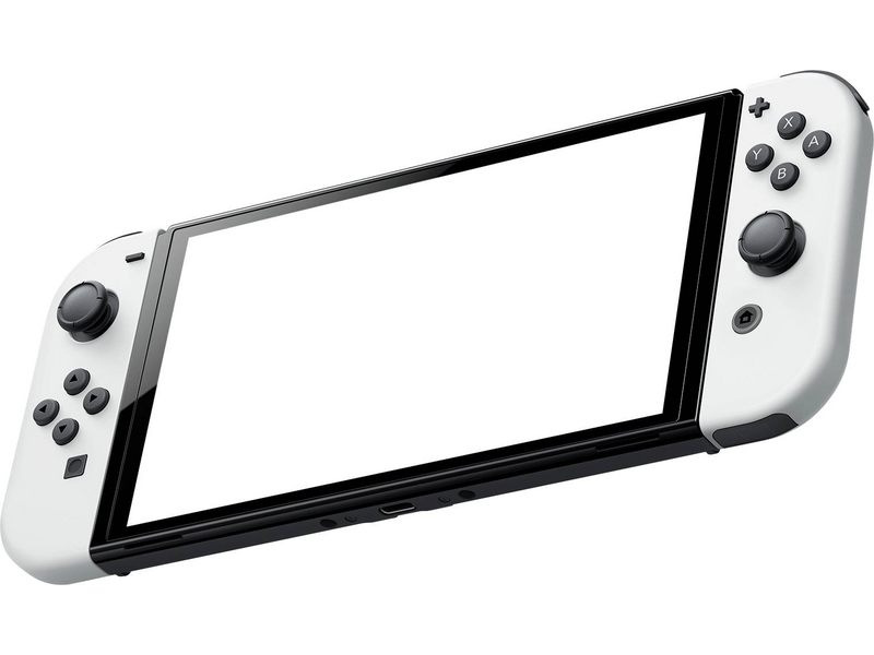 Nintendo Switch OLED model igraće konzole, bijeli Joy-Con (NSH008)