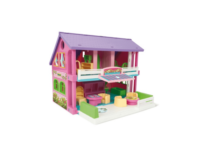 Wader 2 szintes babaház bútorokkal ( 25400 )