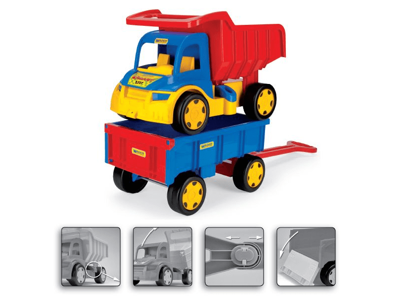 Wader Óriás dömper kézikocsival (65100)