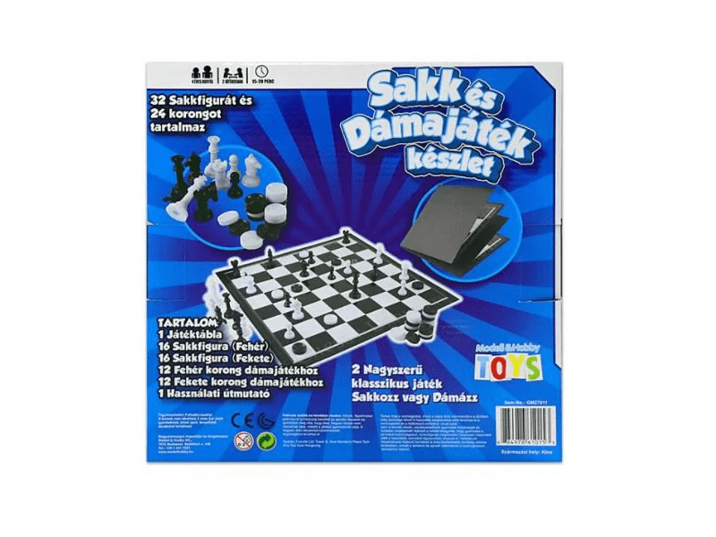 Sakk és Dámajáték készlet (GM27011)