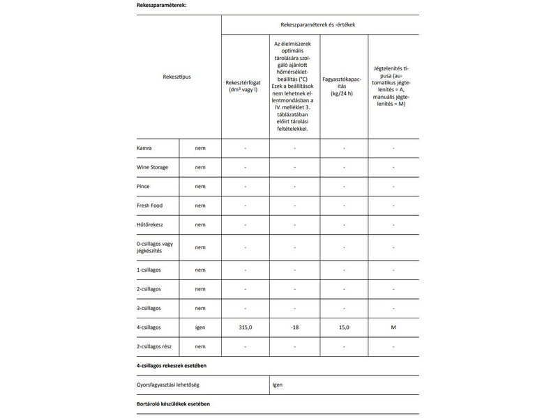 Whirlpool WHE31352 FO 2 Fagyasztóláda