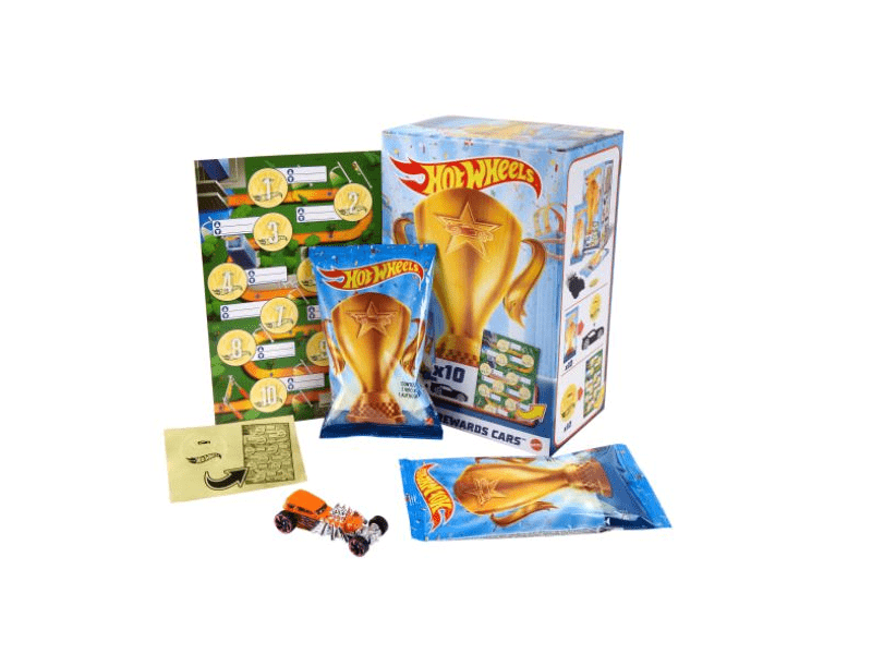 Hot Wheels Meglepetés autó, 10db - Rewards cars (MAT GWN97)