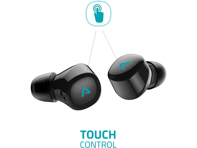 LAMAX Dots2 Touch Black Bluetooth fülhallgató