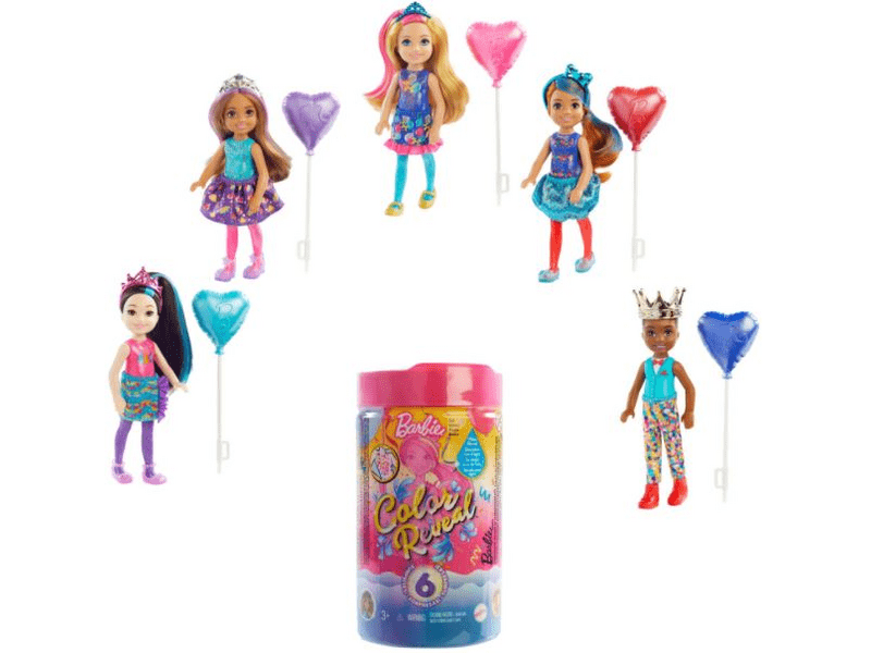 Barbie Color Reveal Chelsea konfetti asst (MAT GTT26)