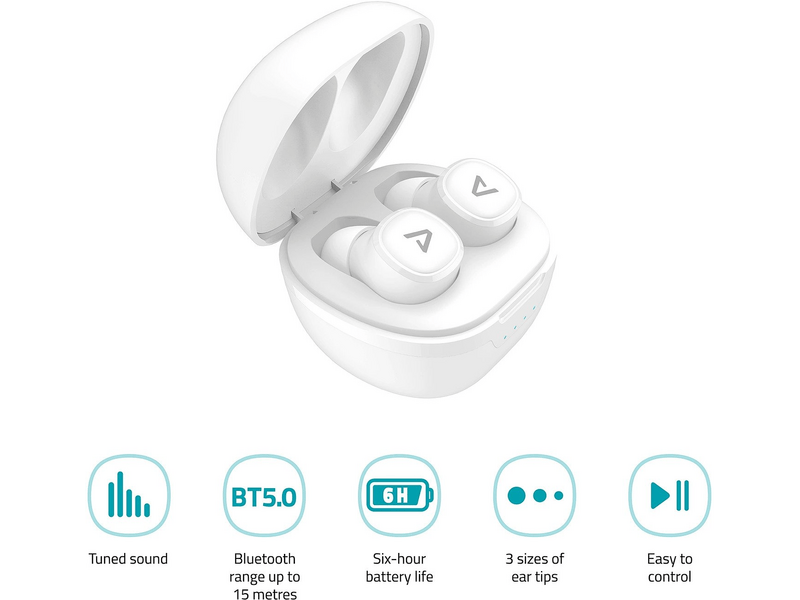 LAMAX Dots2 White Bluetooth fejhallgató