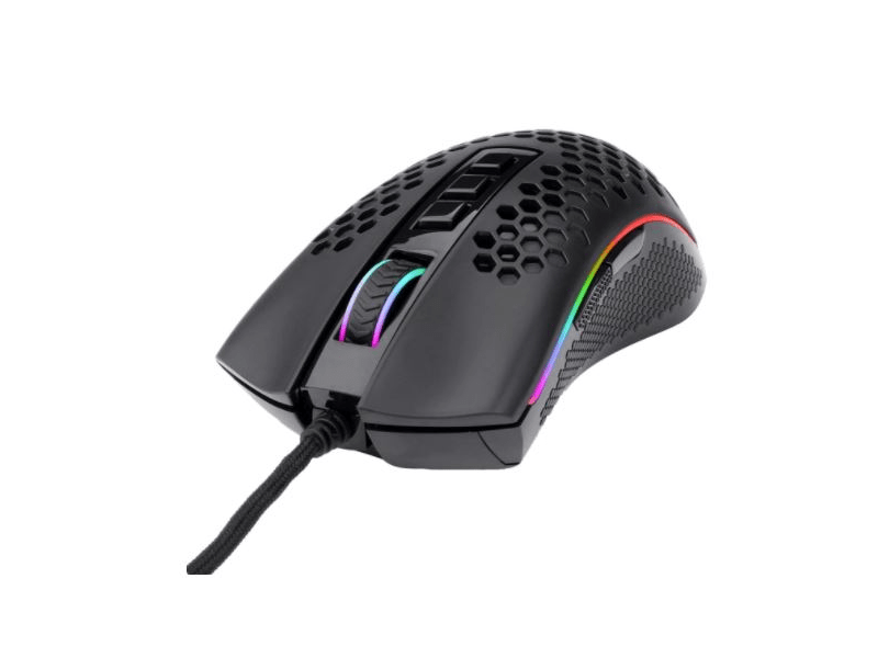 Redragon Storm M808-RGB gamer miš, crni