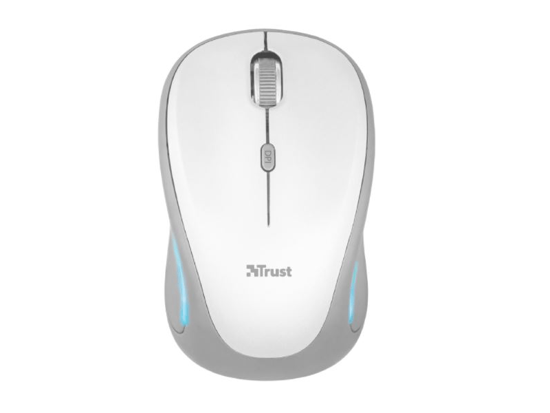 Trust Yvi FX Wireless Mouse vezeték nélküli egér, fehér (22335)