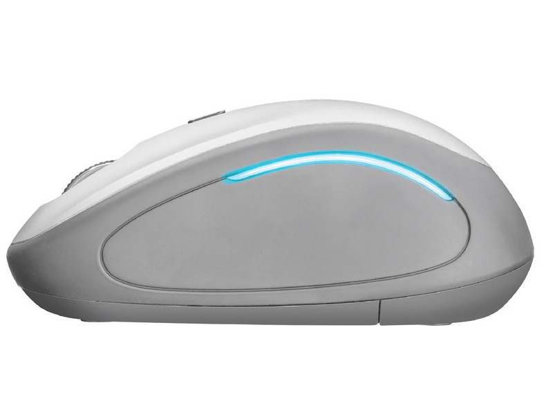 Trust Yvi FX Wireless Mouse vezeték nélküli egér, fehér (22335)