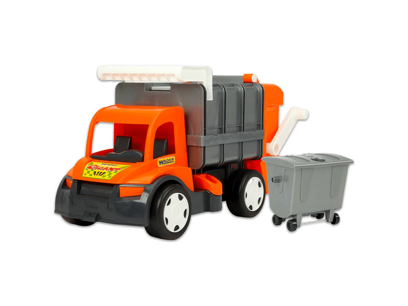 Wader Óriás kukásautó, 60 cm, többféle (67016)