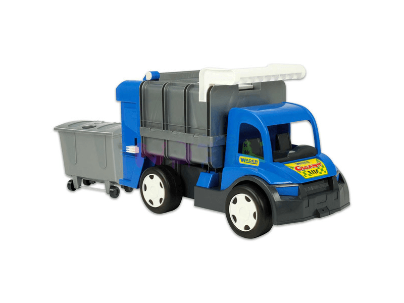 Wader Óriás kukásautó, 60 cm, többféle (67016)