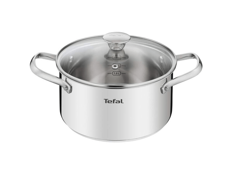 Tefal B9214474 Cook Eat Lábas fedővel, 20 cm