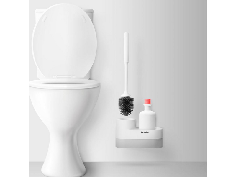 Bewello WC kefe szett + tároló (BW3007)