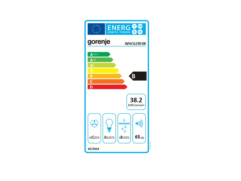 Gorenje WHC629E4X Samostojeća kuhinjska napa
