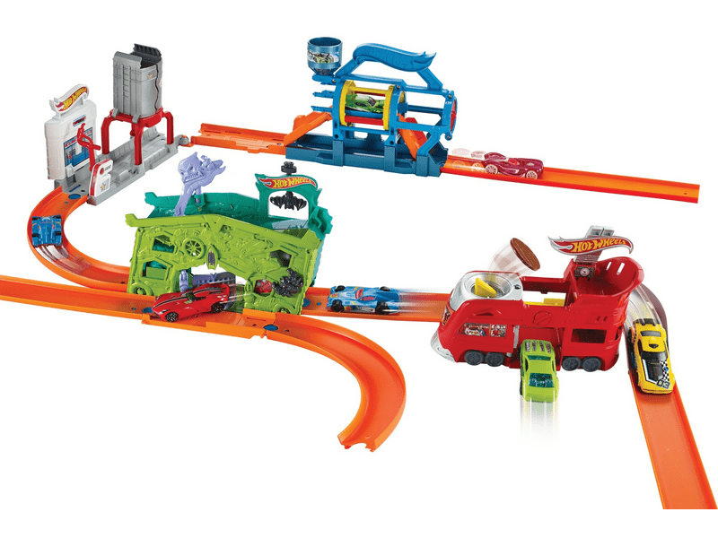 Hot Wheels Szétnyitható pályaszett - többféle (FJN34)