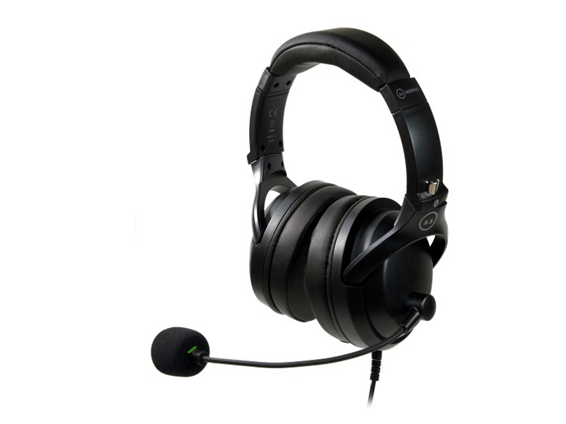 Marwus GH930 Vezetékes Gamer fejhallgató mikrofonnal USB , Fekete