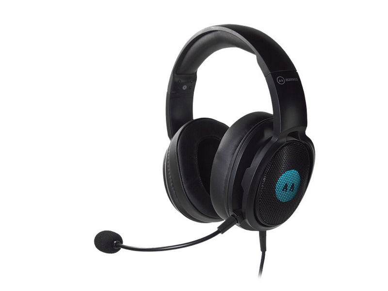 Marwus GH109 Vezetékes RGB 7.1 Gamer Fejhallgató mikrofonnal, Fekete