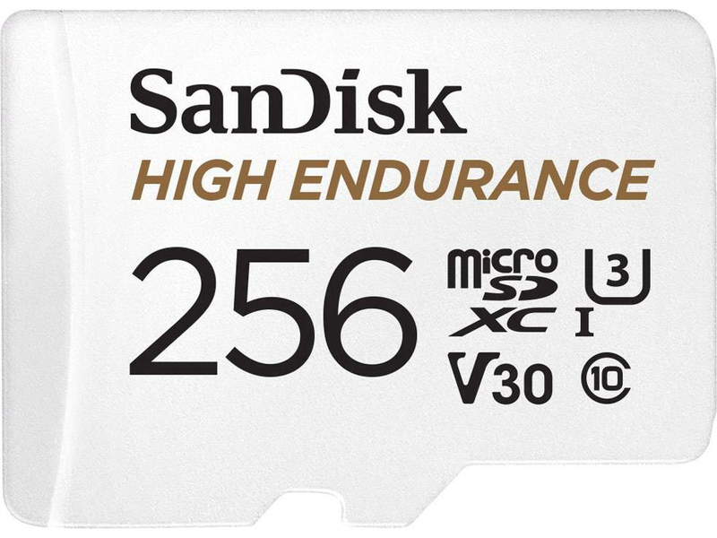 SanDisk High Endurance 256 GB microSDXC kártya (183568)