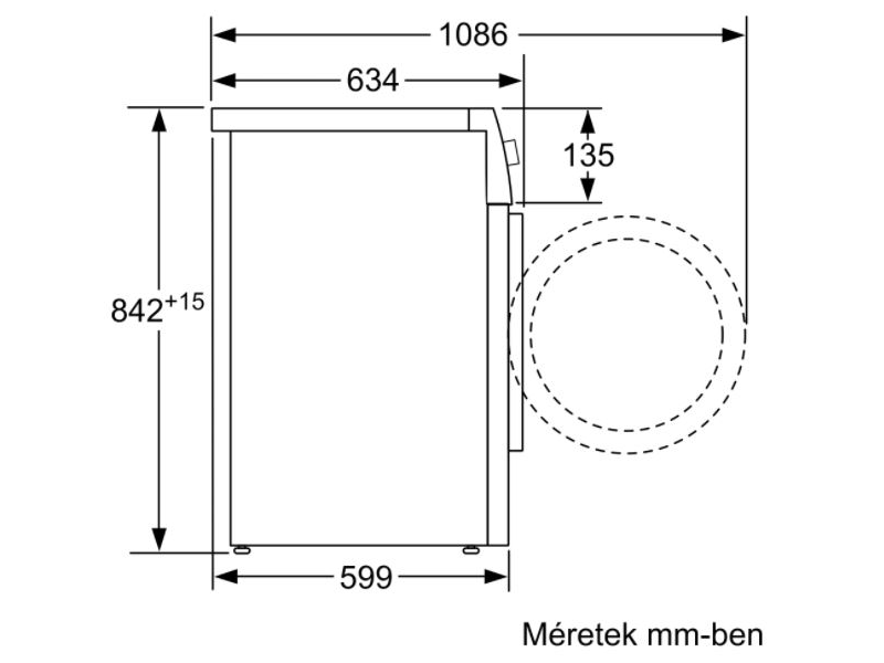 Bosch WQG233D40 Serie 6 Hőszívattyús szárítógép