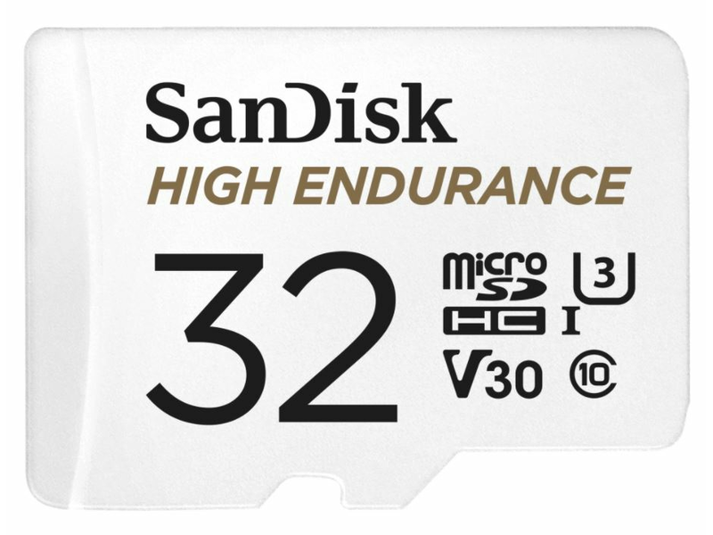 SanDisk® High Endurance microSD kártya, 32 GB (183565)