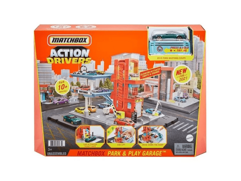 Matchbox - Nagy parkolóház pályaszett (HBL60)