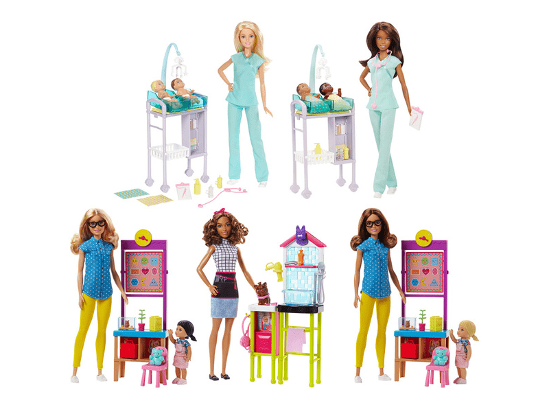 Mattel Barbie karrierista szettek (DHB63)