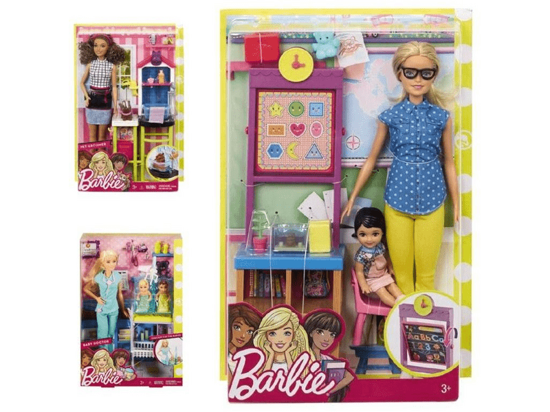 Mattel Barbie karrierista szettek (DHB63)