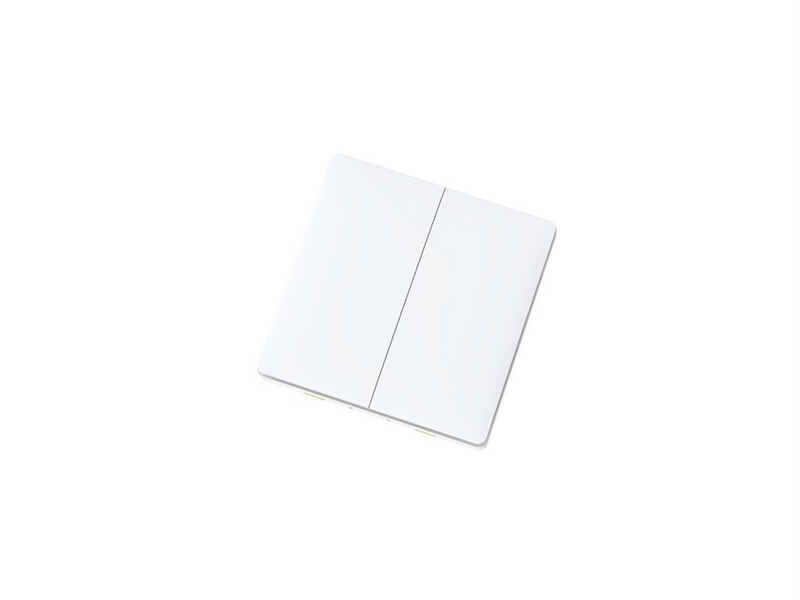 Aqara H1 pametni zidni prekidač, bez nule, dvostruki (WS-EUK02)