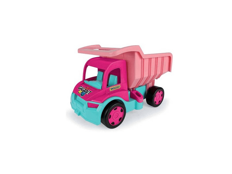 Wader Óriás rózsaszín dömper, 55 cm (65006)