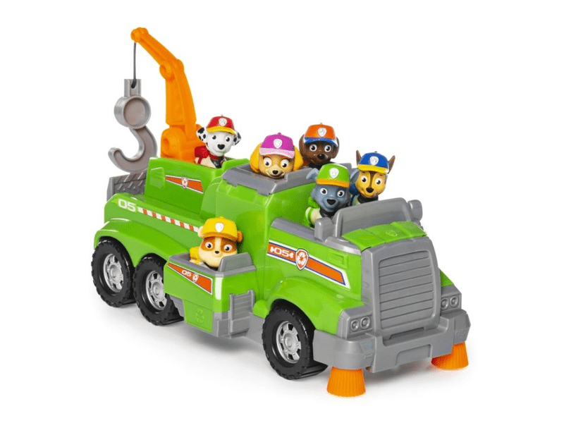 Spin Master Mancs Őrjárat: Közepes jármű kutyusokkal - Rocky (6052962)