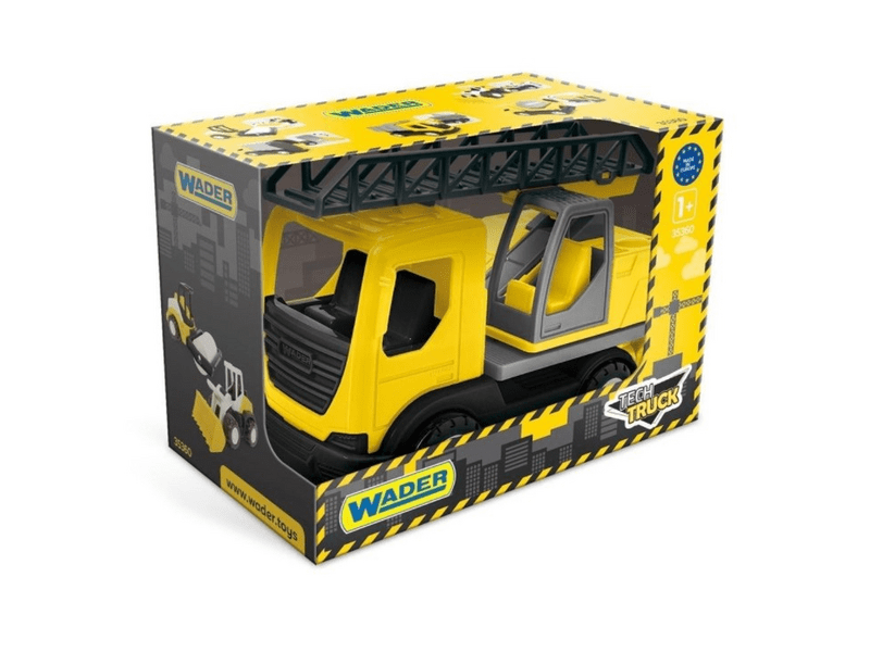 Wader Tech Truck Létrás teherautó, 23,5 cm (35369)