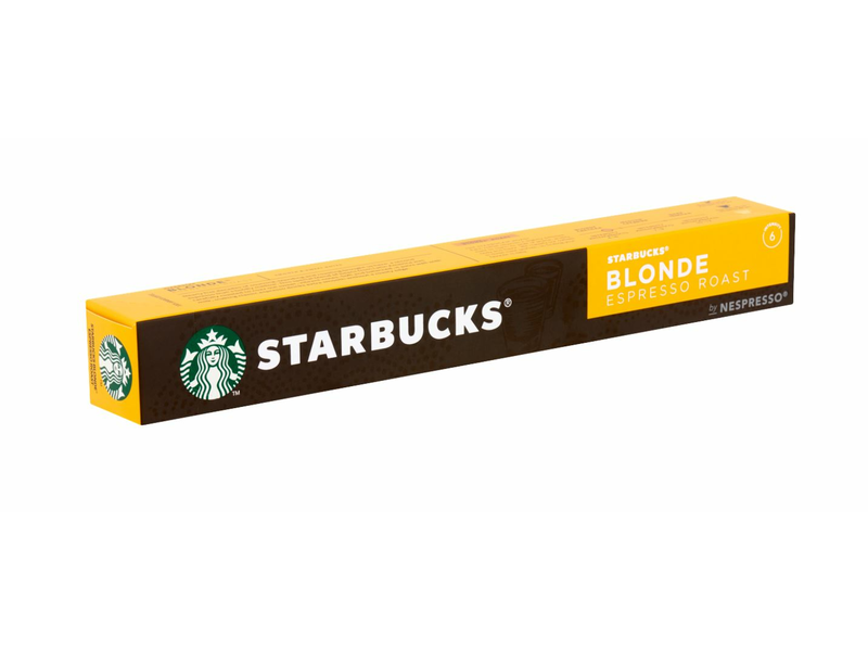 Starbucks® Nespresso® Blonde Espresso Roast Kávékapszula, 10 db