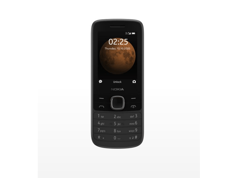 Nokia 225 4G DualSim Mobiltelefon Telekom kártyával, sötétszürke